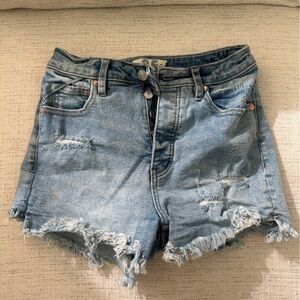 Free People Jean Shorts